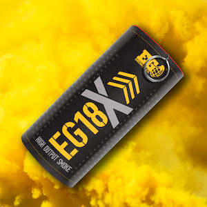 Products: YELLOW SMOKE GRENADE - EG18X - ENOLA GAYE SMOKE BOMB