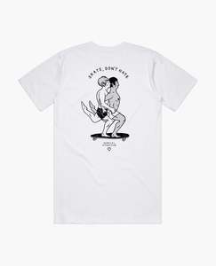 Products: Manual, Skate, Don't Hate, Classic T-shirt White