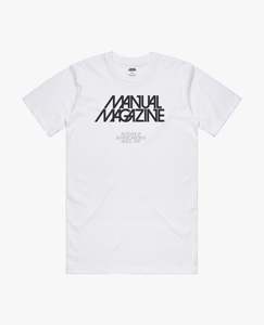 Products: Manual, Aotearoa Avant Garde Logo, Classic T-shirt White