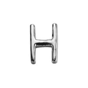 Stow Lockets: H Sterling Silver