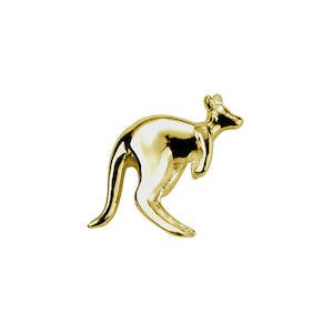 Stow Lockets: 9Ct Yellow Gold Kangaroo Pride