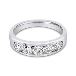 Favourites: Diamond Anniversary Ring White Gold