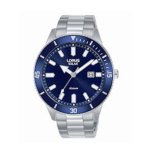 Lorus Mens Solar Sports Watch 100 Metres