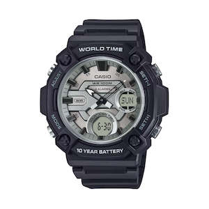 Casio Mens Duo Watch 100 Metres - AEQ120W-1A