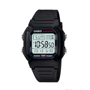 Casio Mens Digital Watch in Black W800H-1A