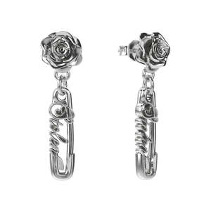 Rose Pin Earrings