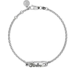 Scripted Pin Bracelet
