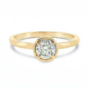 CAMILLE - 9ct Yellow Gold 0.53ct Lab Grown Diamond Ring