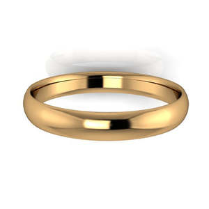Fine Range - 9ct Yellow Gold Ladies 3mm Polished Wedding Band