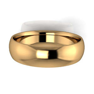 Deluxe Weight 18ct Yellow Gold Ladies 5mm Polished Wedding Band