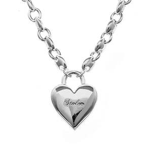 Stolen Girlfriends Club: Stolen Girlfriends Club Stg Full Heart Necklace