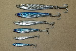 Surf Master Pilchard Lure Chrome - Fishing Direct