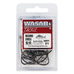 Wasabi Recurve Hooks - Fishing Direct