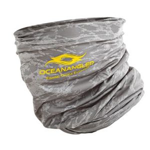 Products: Neck Gaiter Ocean Angler - silver - Fishing Direct