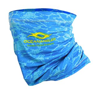 Neck Gaiter Ocean Angler - blue - Fishing Direct