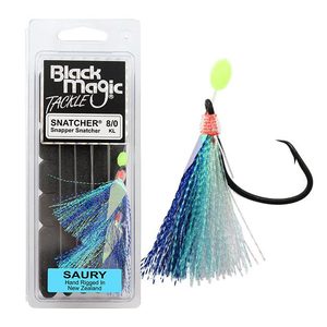 Black Magic Flasher Rig - Saury - Fishing Direct