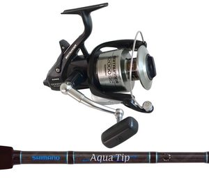 Shimano Baitrunner 12000 OC Combo + Aqua Tip - Fishing Direct