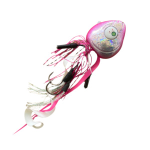 Glowbite "Sumo" 250g Grumpy Fish Slider Lure - Pink
