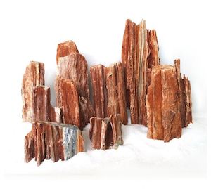 Aquarium Decor: Red Wood Rock