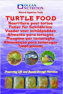 Ocean Nutrition Frozen Turtle Food