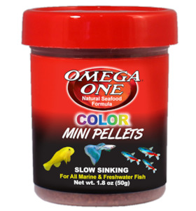 Omega One Colour Mini Pellets