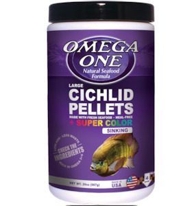 Omega One Super Colour Large Cichlid (Sinking)