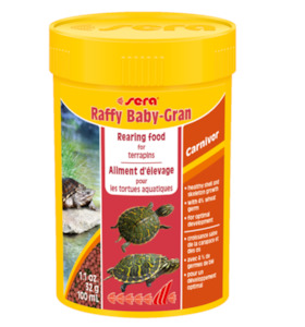 Reptile Foods: Sera Raffy Baby Turtle Food