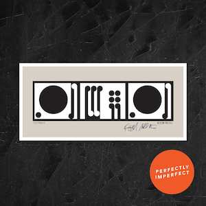 Signed 'Tututables' Print by Weston Frizzell (Perfectly Imperfect) FR-M