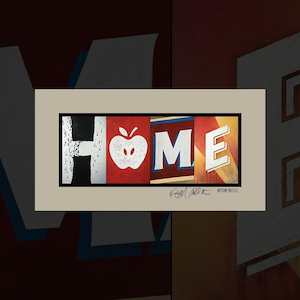 Weston Frizzell: “Home” signed art print by Weston Frizzell