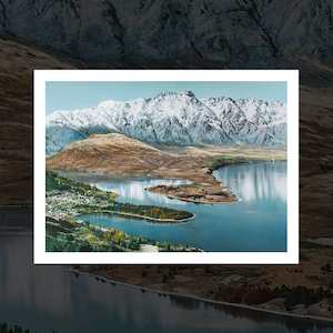 "Queenstown" Whites Aviation A3 promo print