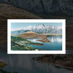 Best Selling Nz Art Prints On Fishmob: "Queenstown" Whites Aviation print