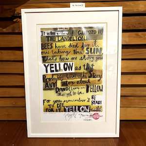 Yellow by Sam Hunt - Dick Frizzell