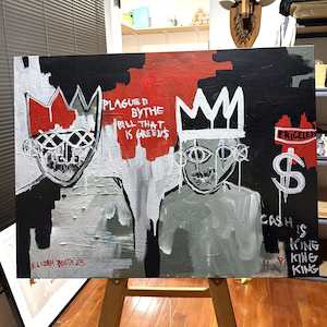 Green Plague - Elijah Booth - Oil on canvas