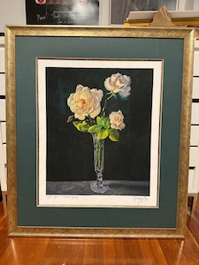 Still Life in a Glass Vase - Dick Frizzell - Gyclee