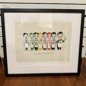 Charlie to Charlie - Dick Frizzell - Limited edition