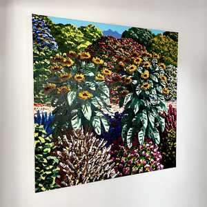 "Jellicoe Park" original oil painting by Karl Maughan