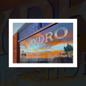 Premium Art Prints: “Hydro Sunrise” art print by Ricky Drew