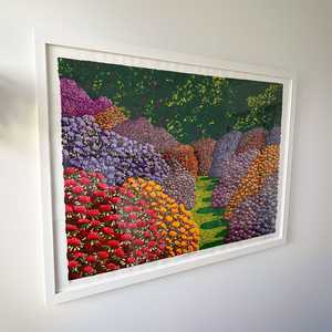All: "Zig Zag Road" framed artist's proof art print by Karl Maughan