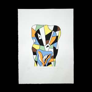 Dick Frizzell Limited Edition Prints: 'Legerdemain' Limited Edition Screenprint by Dick Frizzell