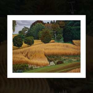 Premium Art Prints: 'Corn' art print by Dick Frizzell
