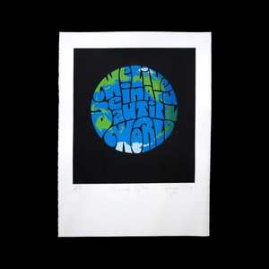 Dick Frizzell Limited Edition Prints: 'Good News' Limited Edition Screenprint by Dick Frizzell