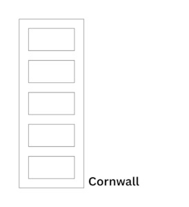 Interior Doors: CORNWALL - Ribcore