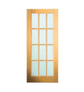 Solid Wooden Doors: French 12 -  Exterior Door