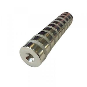 Door Magnet Hi Strength (N52) 10 Pcs  x 2208 Nickel Plated