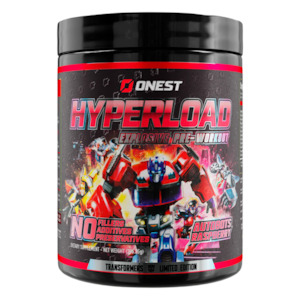 Preworkout: Onest Hyperload Autobots Raspberry