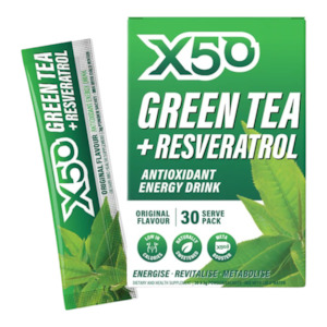 X50: X50 Green Tea 30 Serve Original