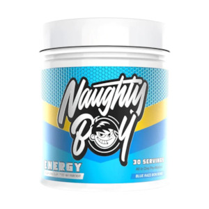 Naughty Boy: Naughty Boy Energy Blue Razz