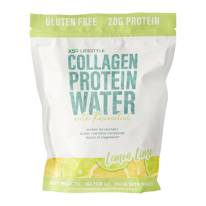 X50: X50 Collagen Protein Water Lemon Lime