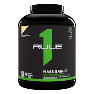 Gain Mass: R1 Mass Gainer 6LB Cookies & Cream