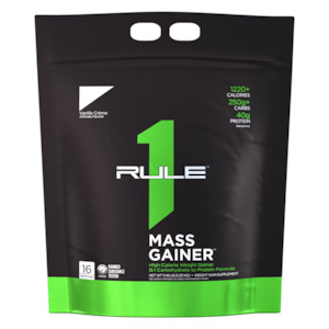 Gain Mass: R1 Mass Gainer 12LB Vanilla Creme
